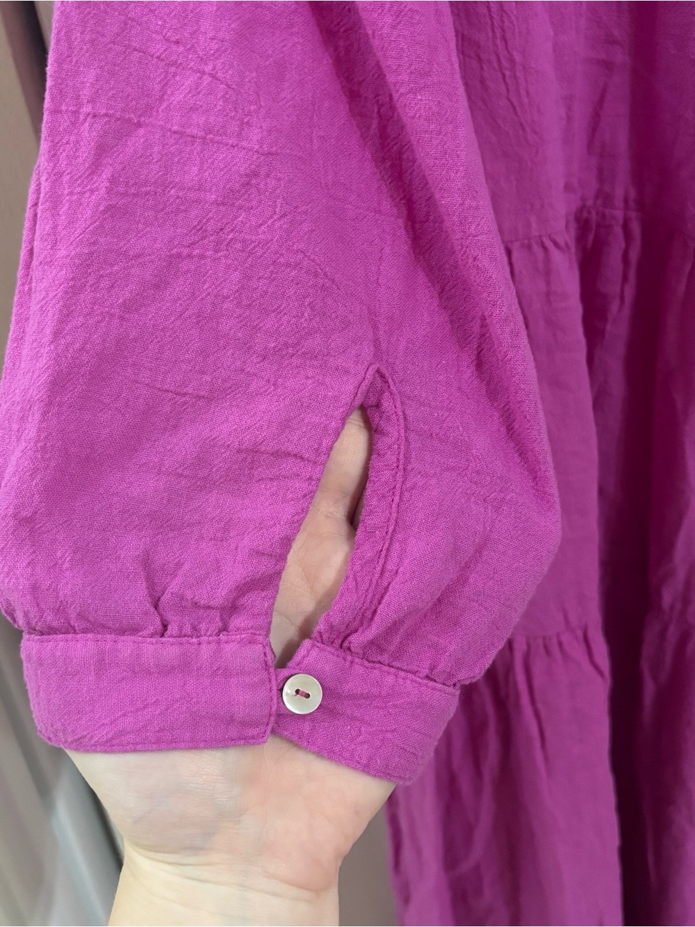 Honorine Long Giselle Dress in Petunia - Picture 8 of 9
